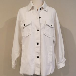 Zara courdoroy shacket sz XS